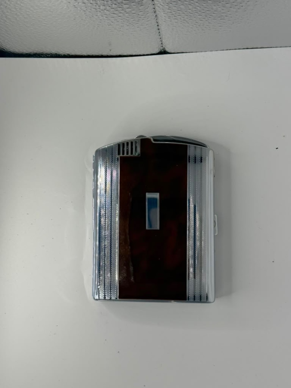 Vintage Ronson mastercase art Deco cigarrette case & lighter combo (1930/1940)